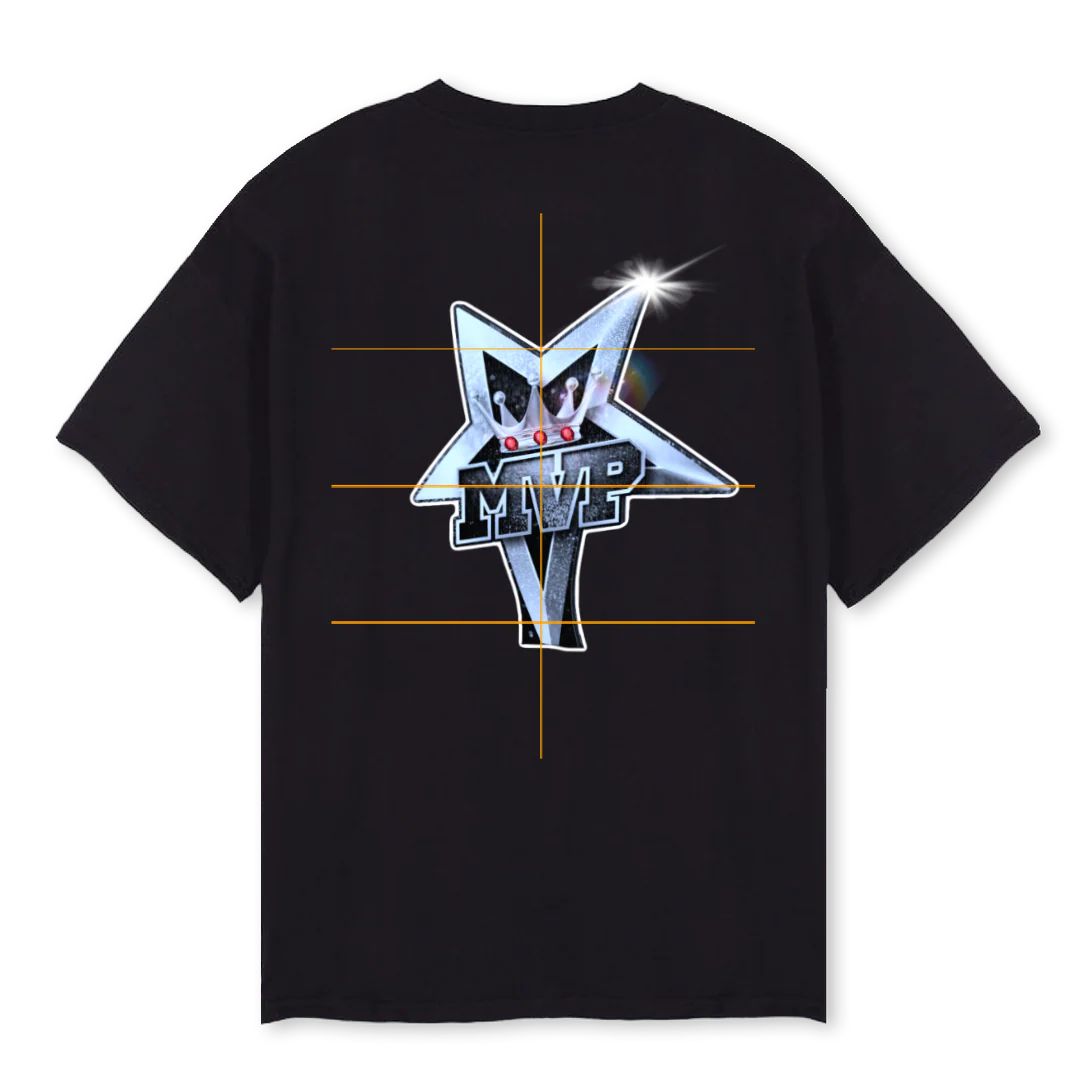 TCCSAMPLE Black Oversized Tee. - Image 2
