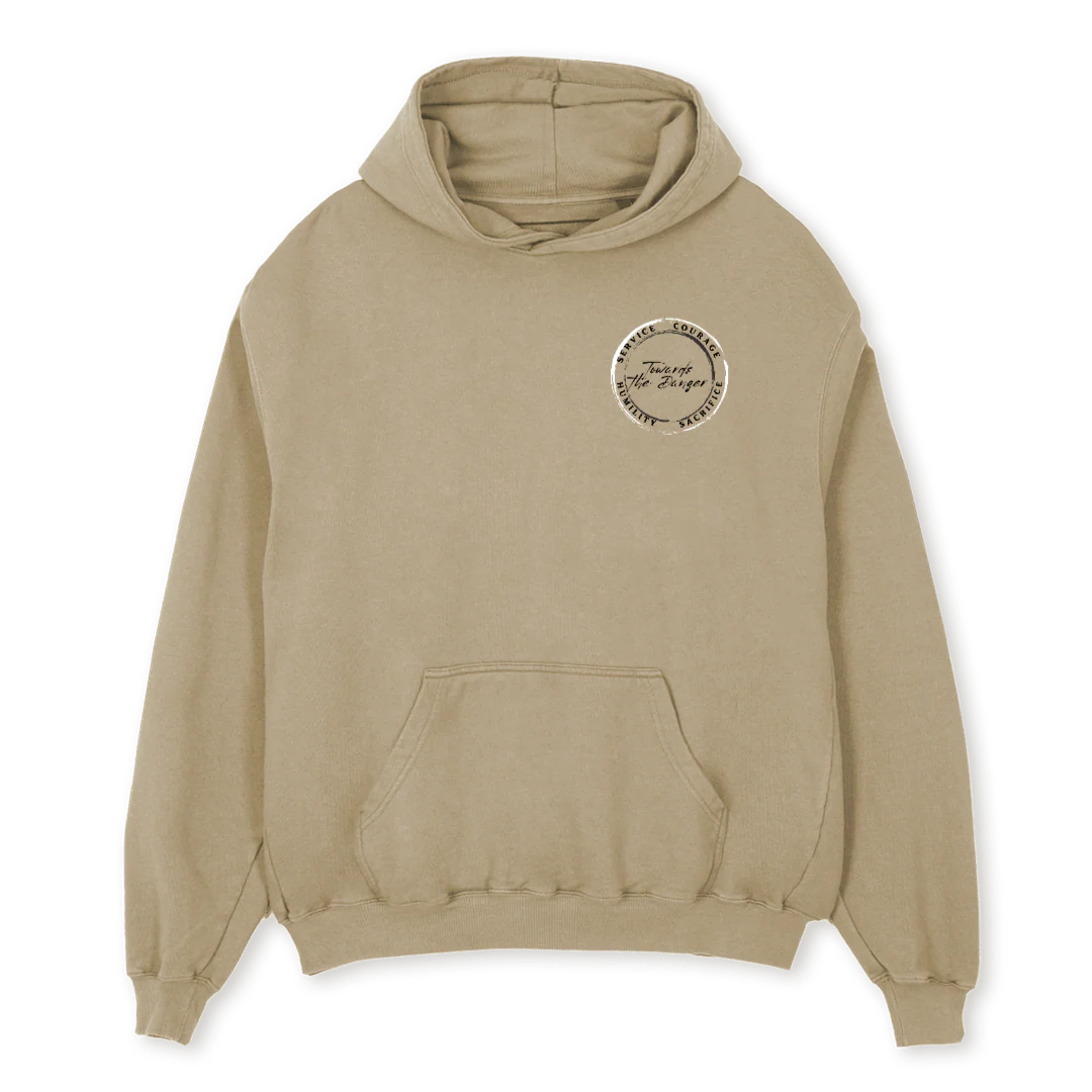 TDDHOODIETWO Vintage Dune Oversized Hoodie.