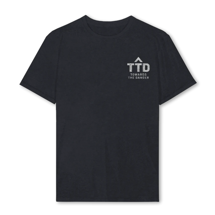 TDDSACRIFICEMATCHTEE Vintage Black Regular Tee.