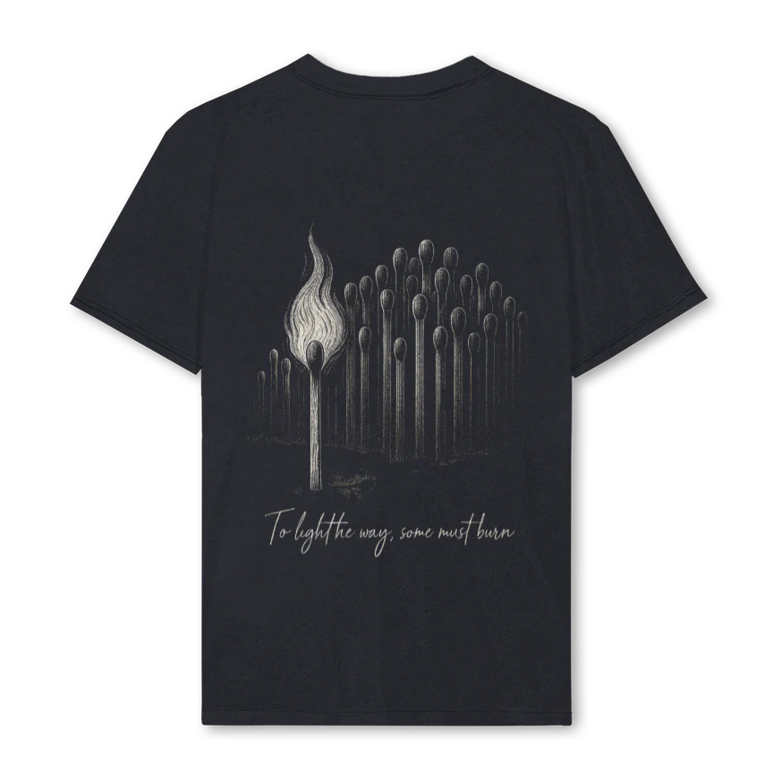 TDDSACRIFICEMATCHTEE Vintage Black Regular Tee. - Image 2