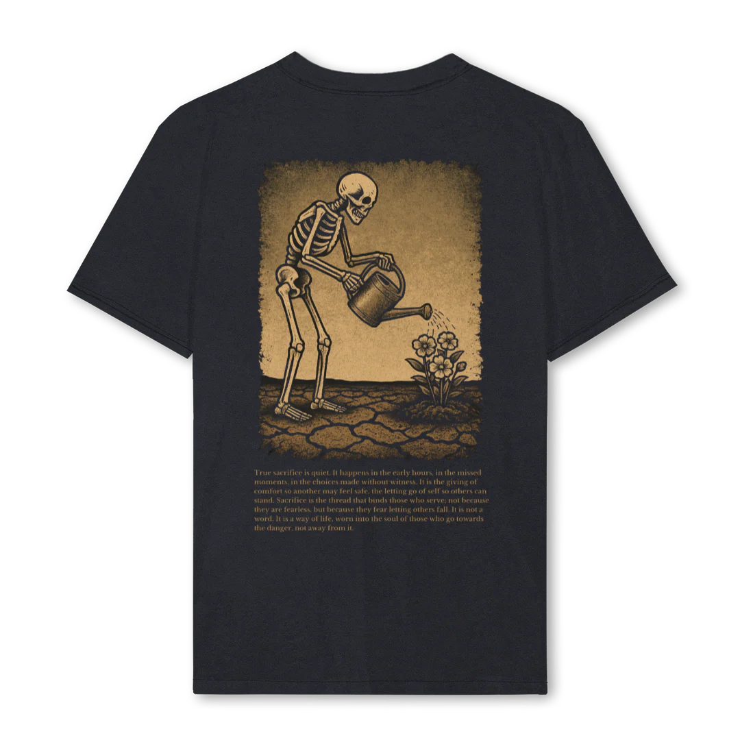 TDDSACRIFICETEE Vintage Black Regular Tee. - Image 2