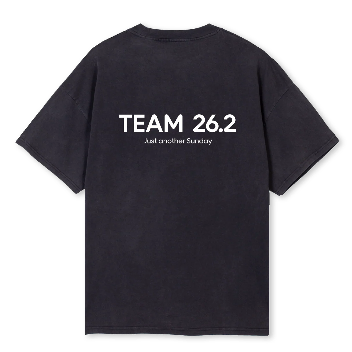 TEAMMARA Vintage Black Oversized Tee. - Image 2