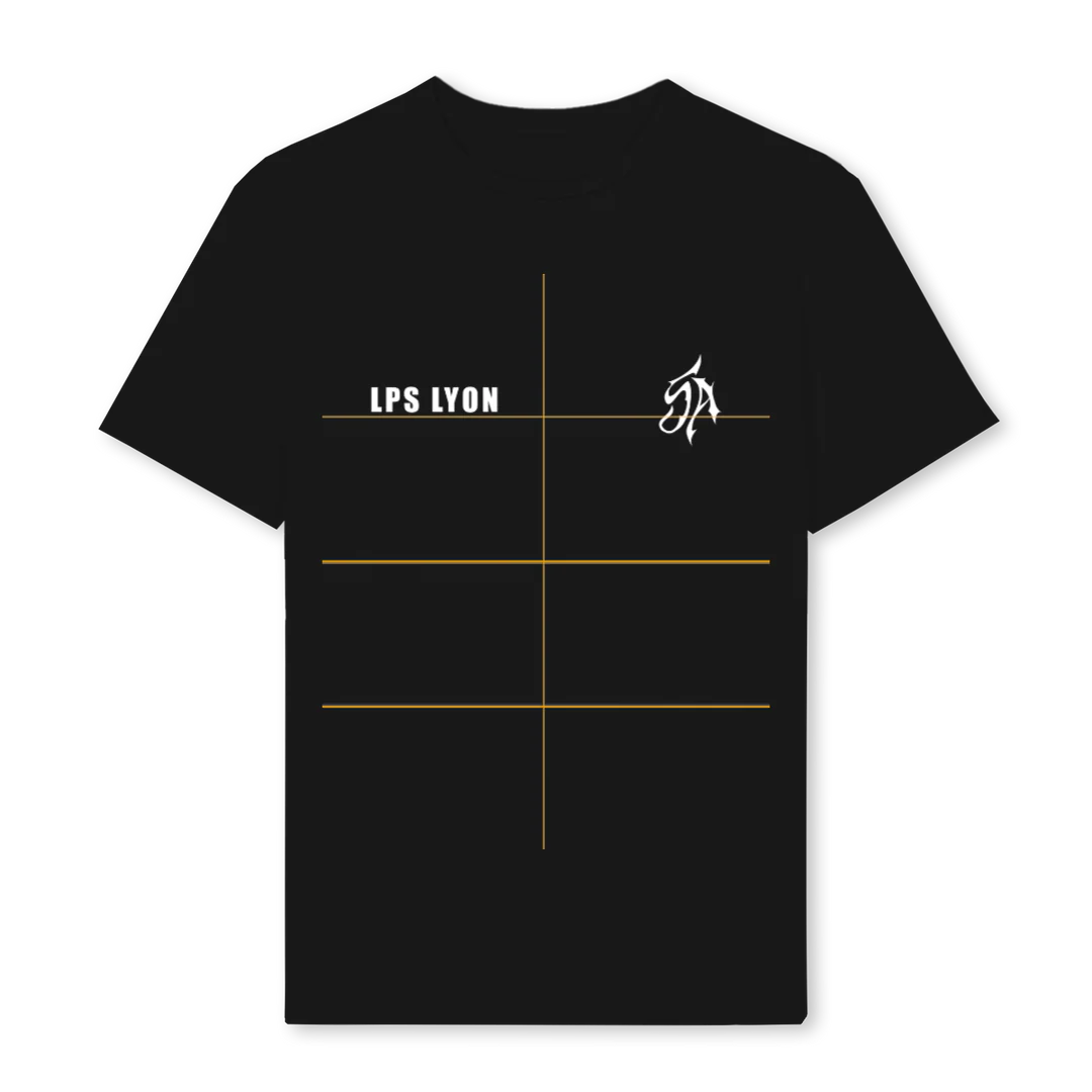 TEEK Black Regular Tee.