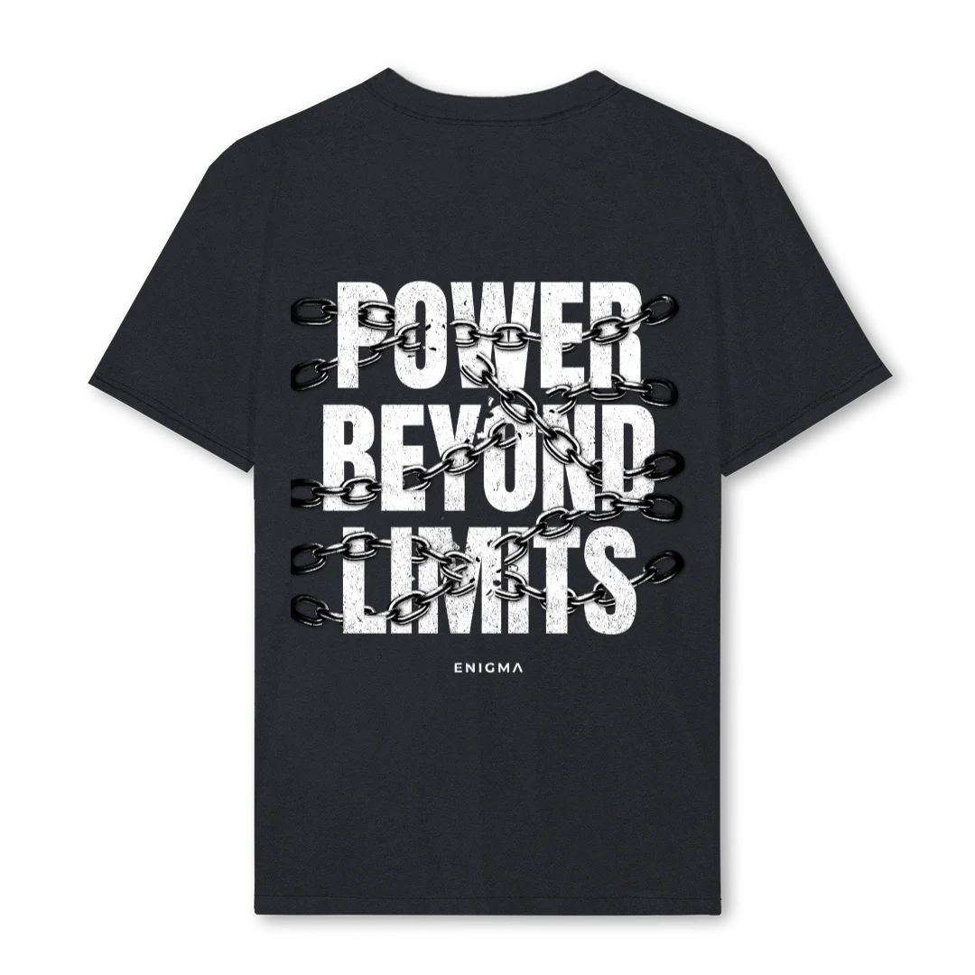 TEENIGMA Vintage Black Regular Tee. - Image 2
