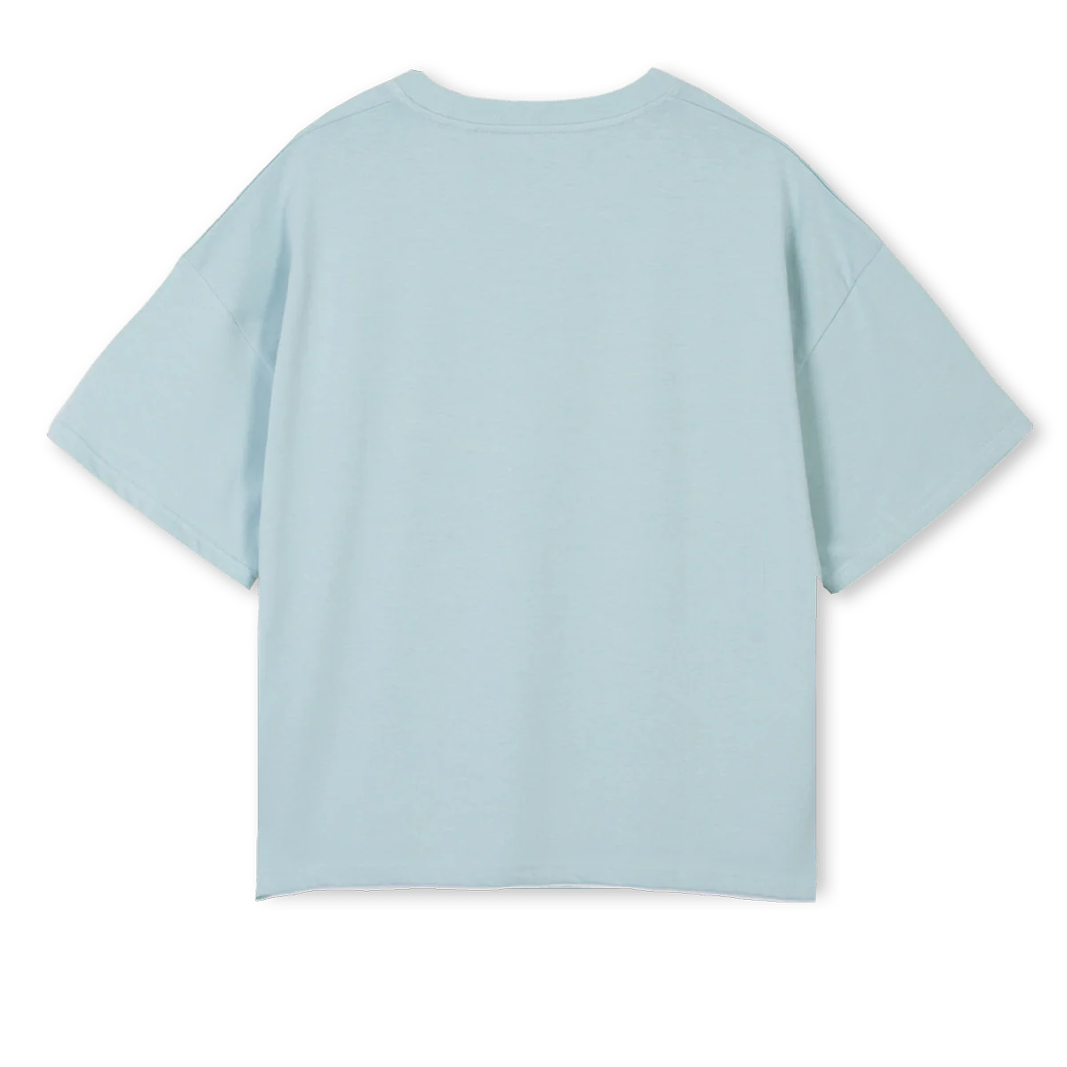 TEESH Cold Blue Oversized Boxy Tee. - Image 2