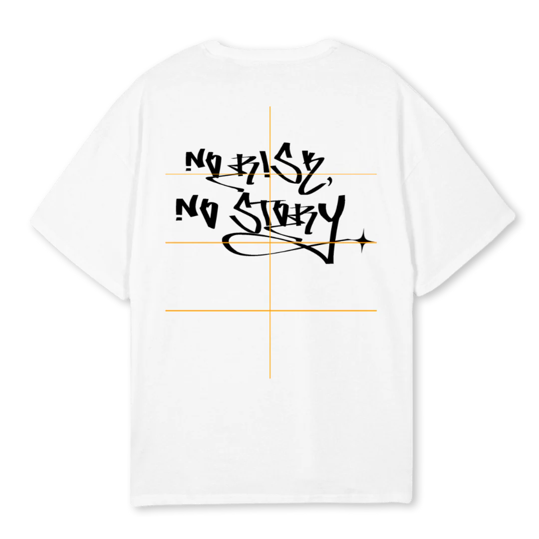 TEETWO White Oversized Tee. - Image 2