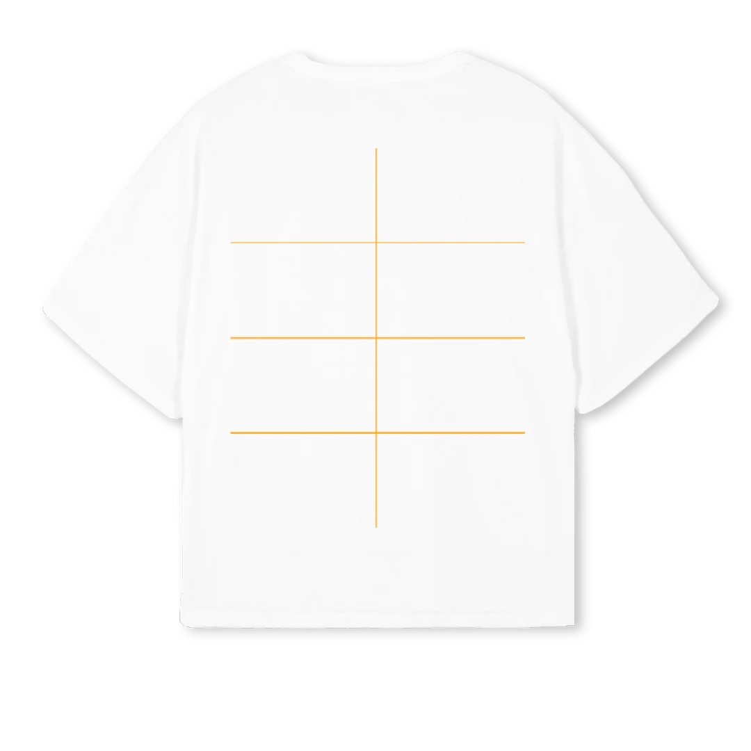 TEEWHITE White Oversized Boxy Tee. - Image 2