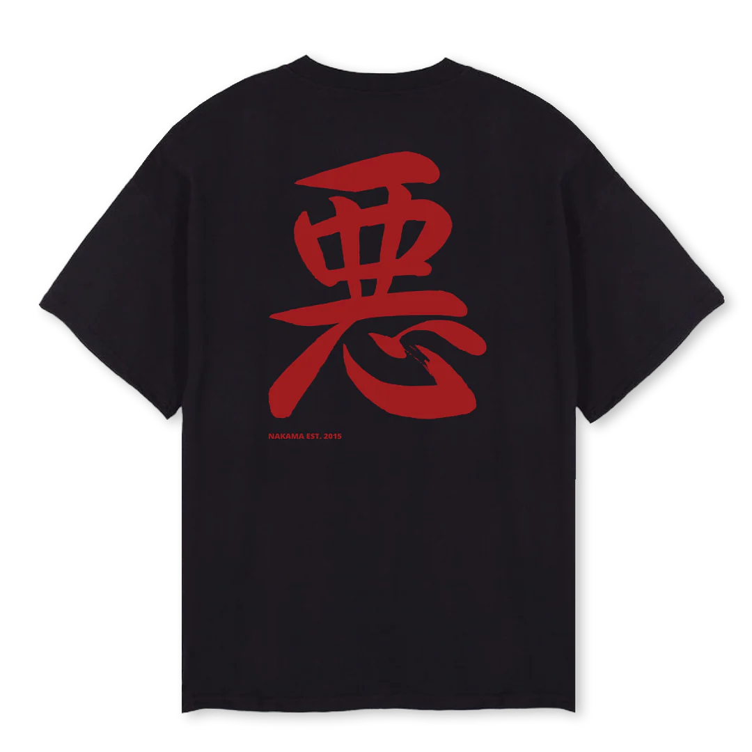TEKKEN THREE KING Black Oversized Tee. - Image 2