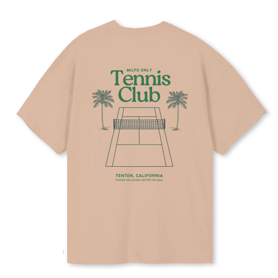 TENNISCLUBS Croissant Oversized Tee. - Image 2