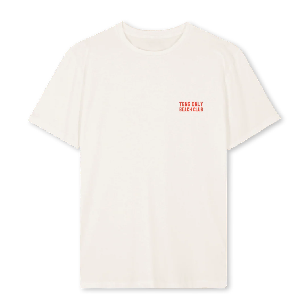 TENSONLYSEASON  Vintage White Regular Tee.