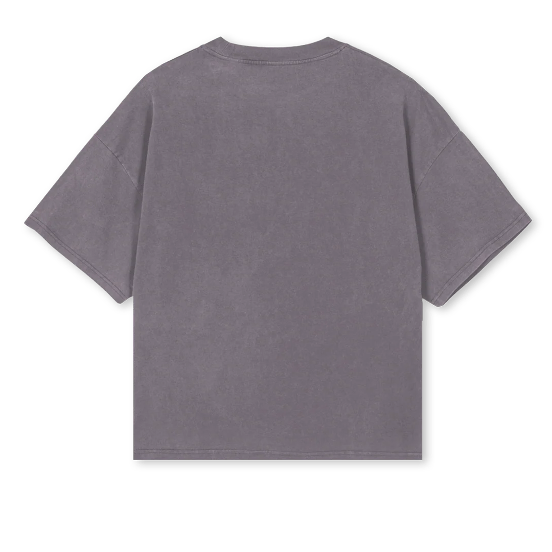 TERCERD Pigment Grey Oversized Boxy Tee. - Image 2