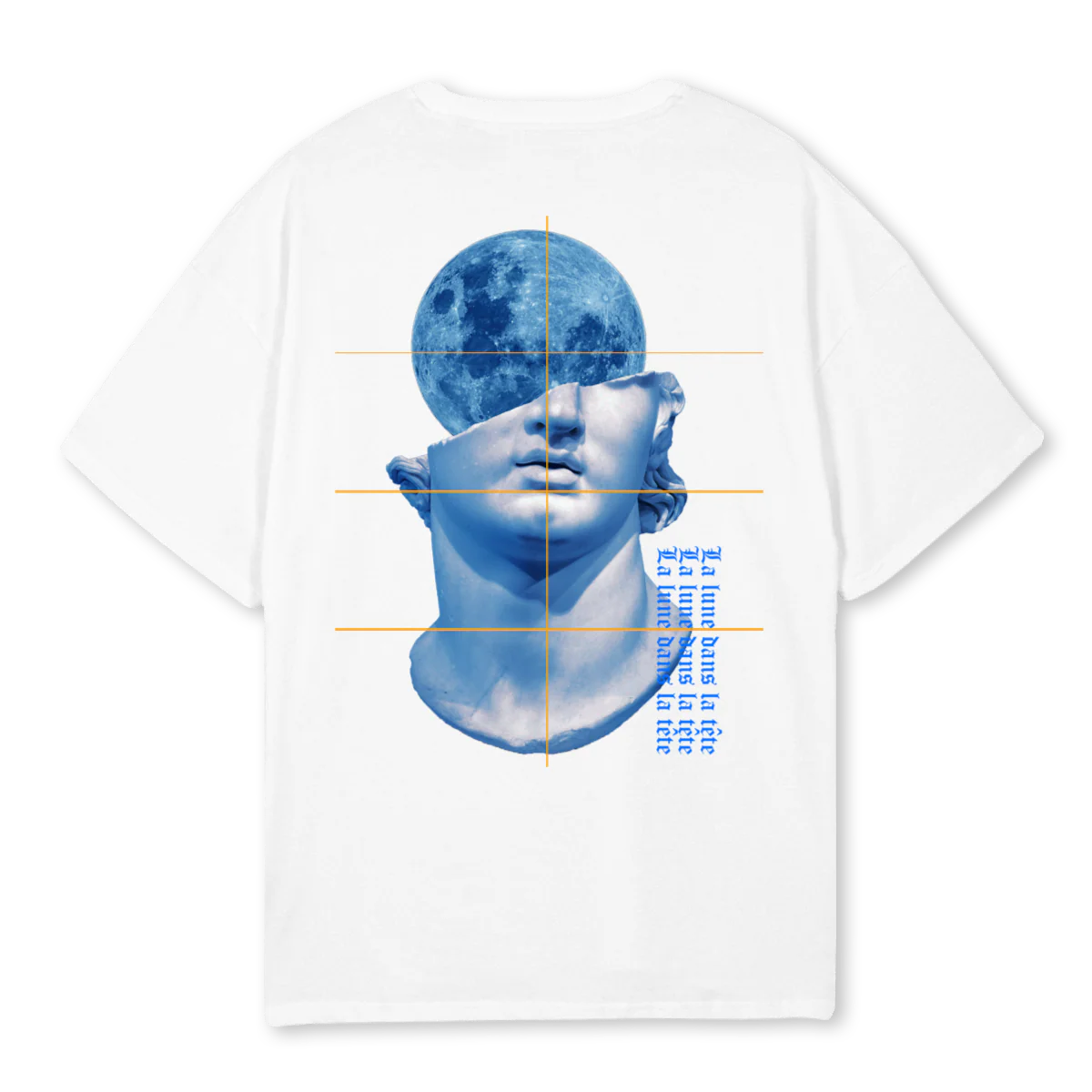 TETEBLEU White Oversized Tee. - Image 2