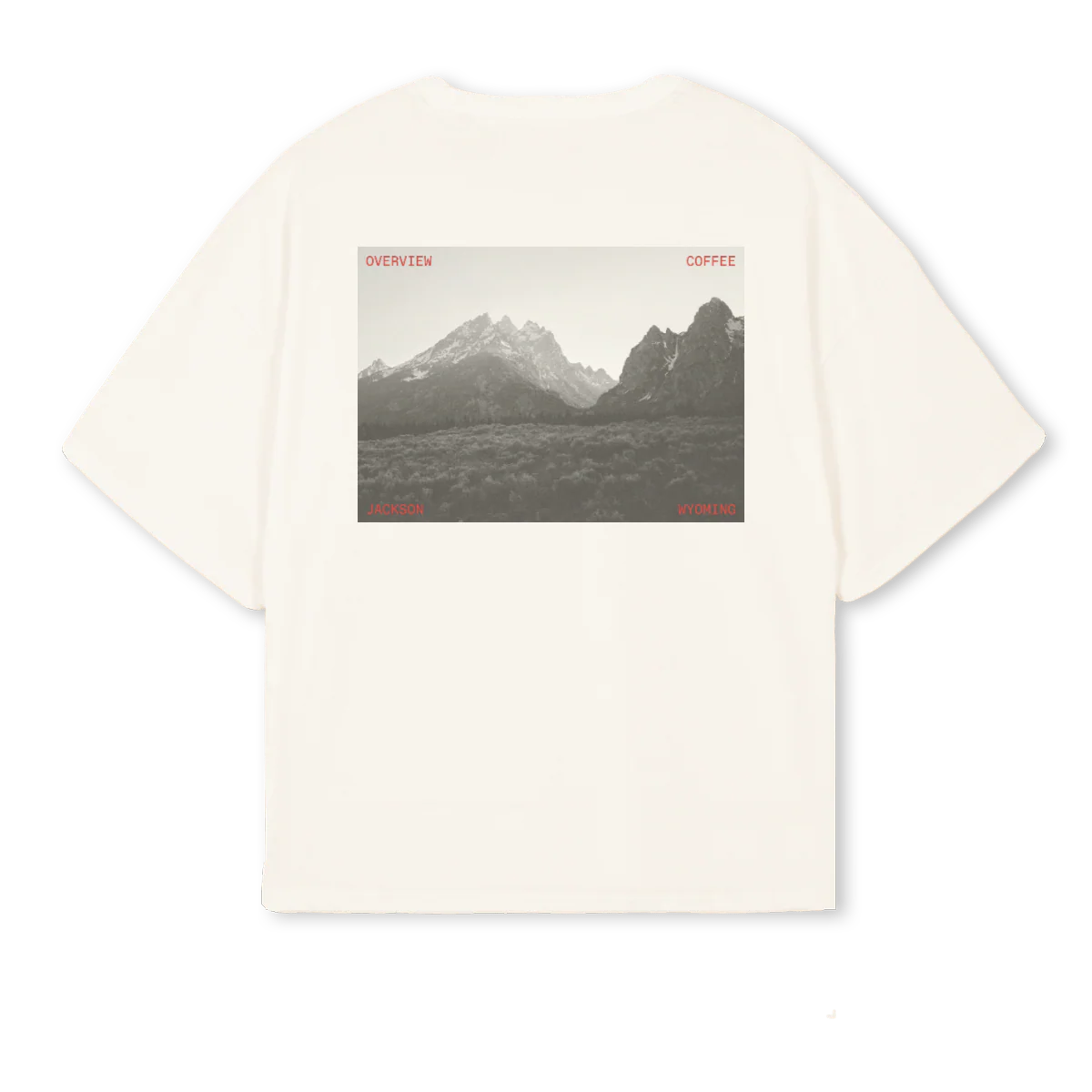 TETONTEE Vintage White Oversized Boxy Tee. - Image 2
