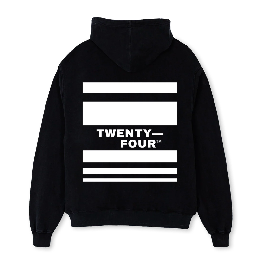 TFHOODIEBLACK Black Oversized Hoodie. - Image 2
