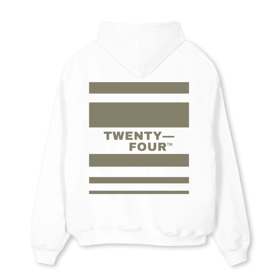 TFHOODIEWHITEOLIVE White Oversized Hoodie. - Image 2