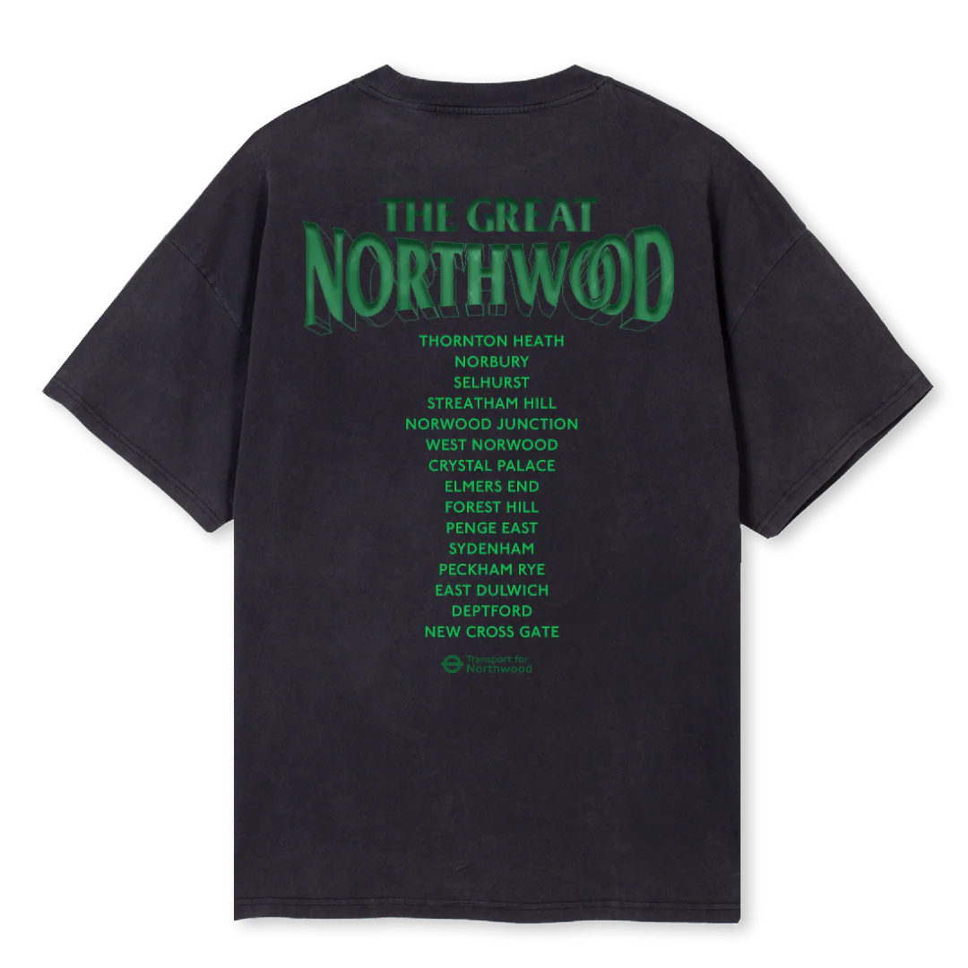 TFN TEE VBG Vintage Black Oversized Tee. - Image 2