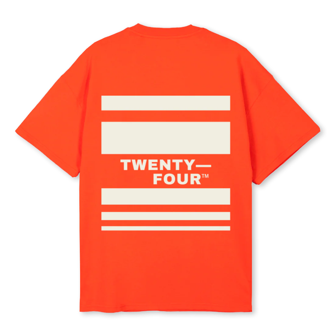 TFSHIRTORANGE Hot Orange Oversized Tee. - Image 2