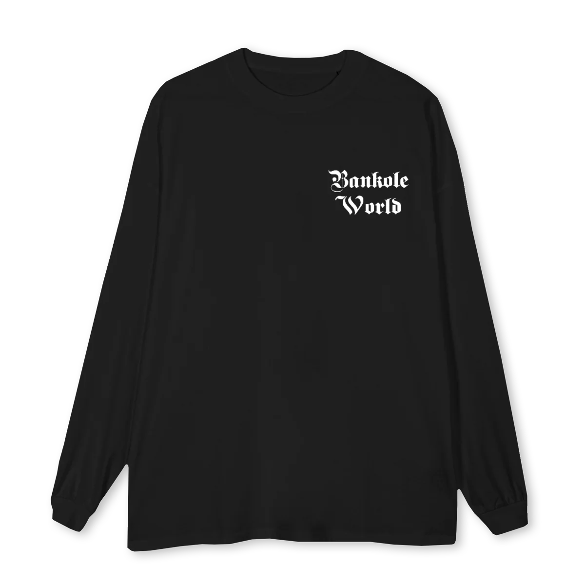 TGH Black Oversized LS Tee.