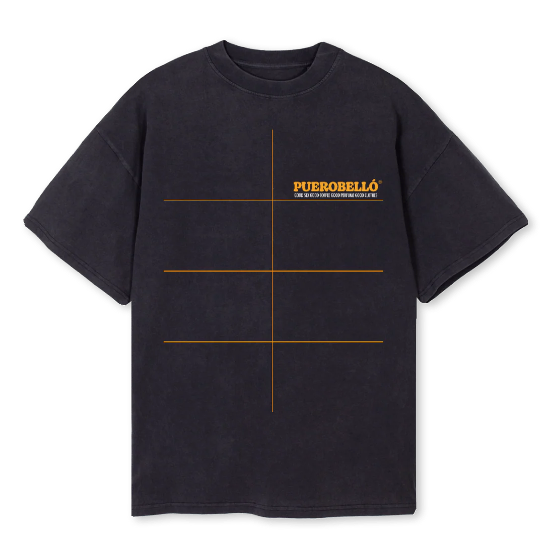 TGSTYNTWA Vintage Black Oversized Tee.