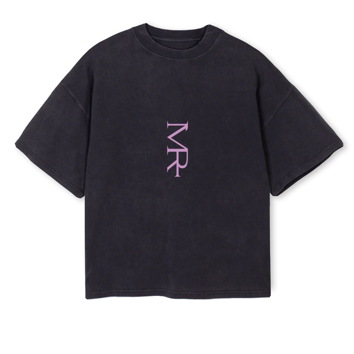 THARMCHAIR Vintage Black Oversized Boxy Tee.