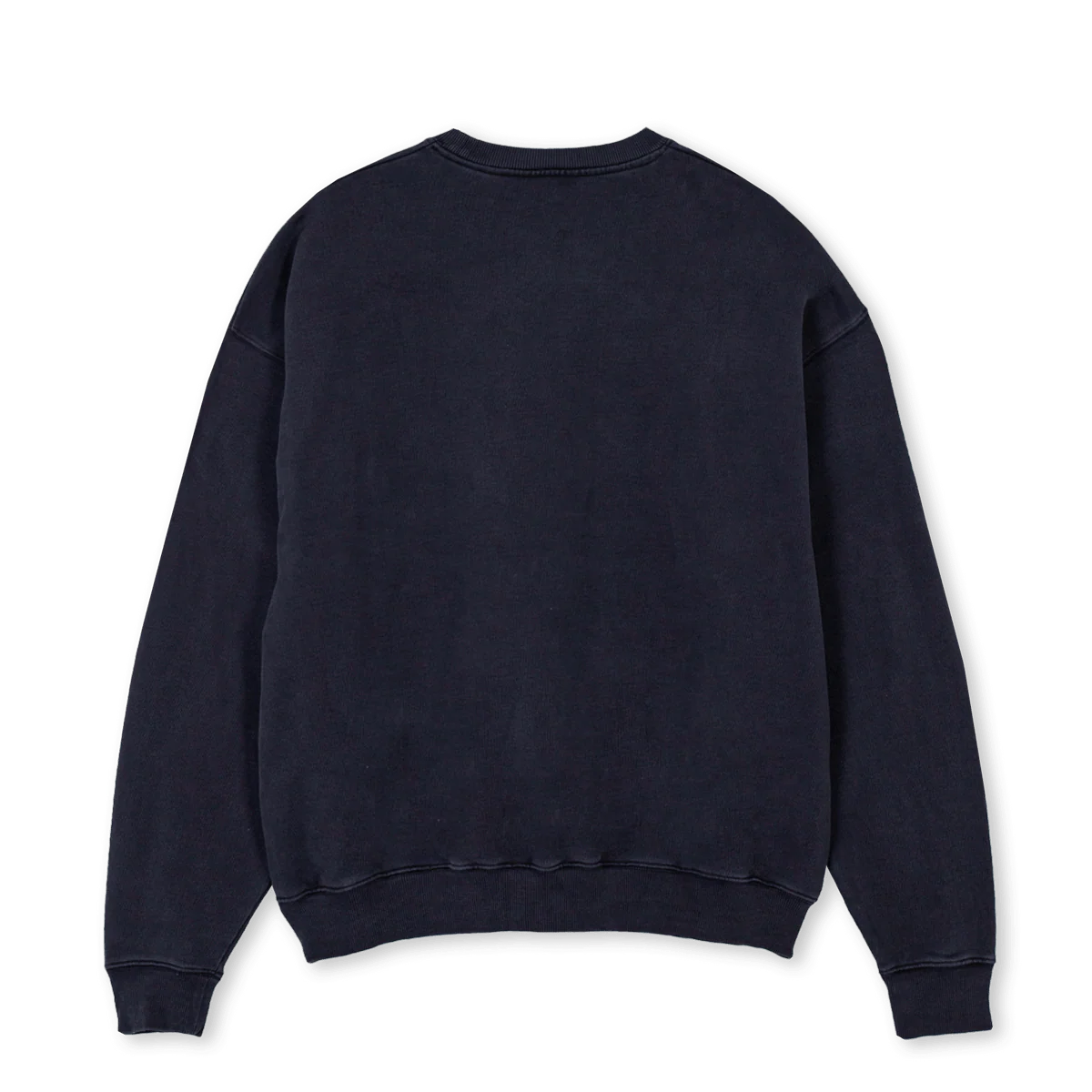 THE WEST WIND Vintage Black Oversized Crewneck Sweater. - Image 2