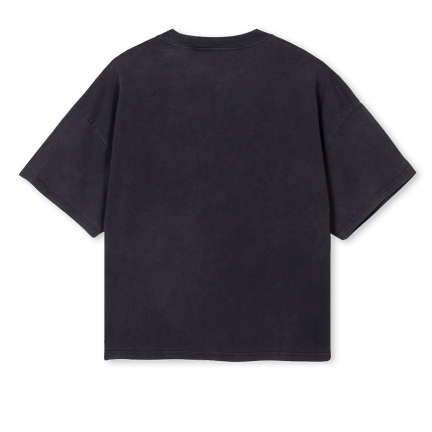 THESOLIDWAY Vintage Black Oversized Boxy Tee. - Image 2
