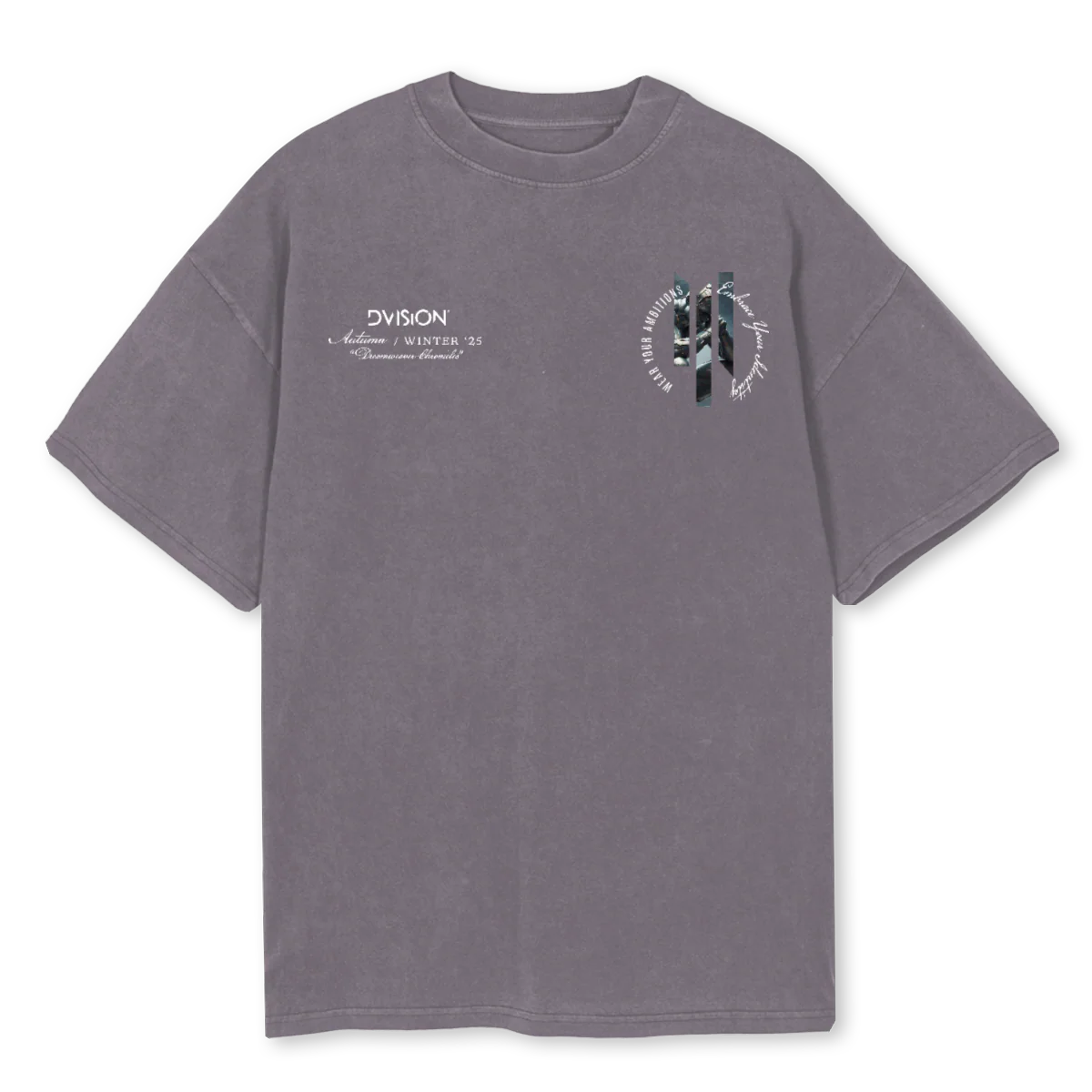 THINKERPIGMENTG Pigment Grey Oversized Tee.