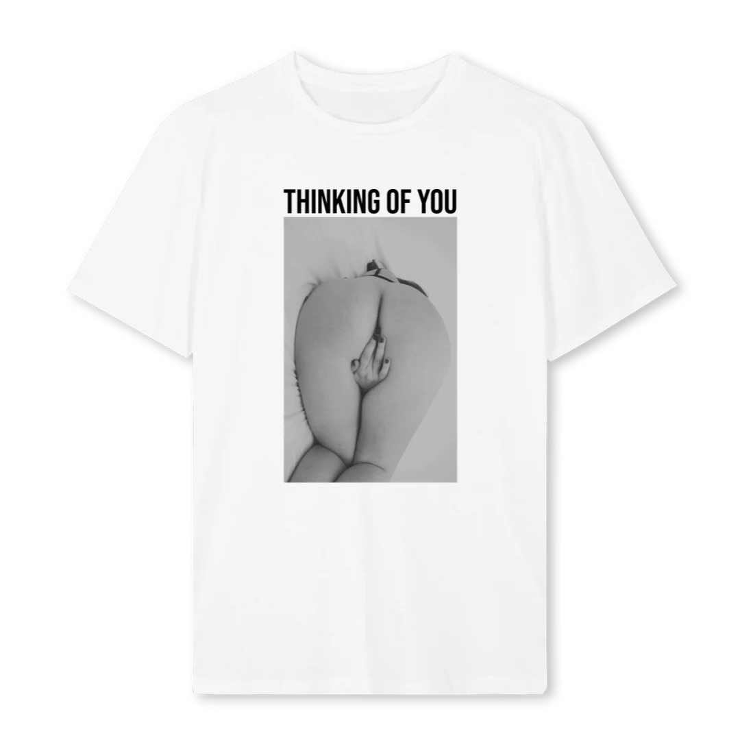 THINKINGTEE White Regular Tee.