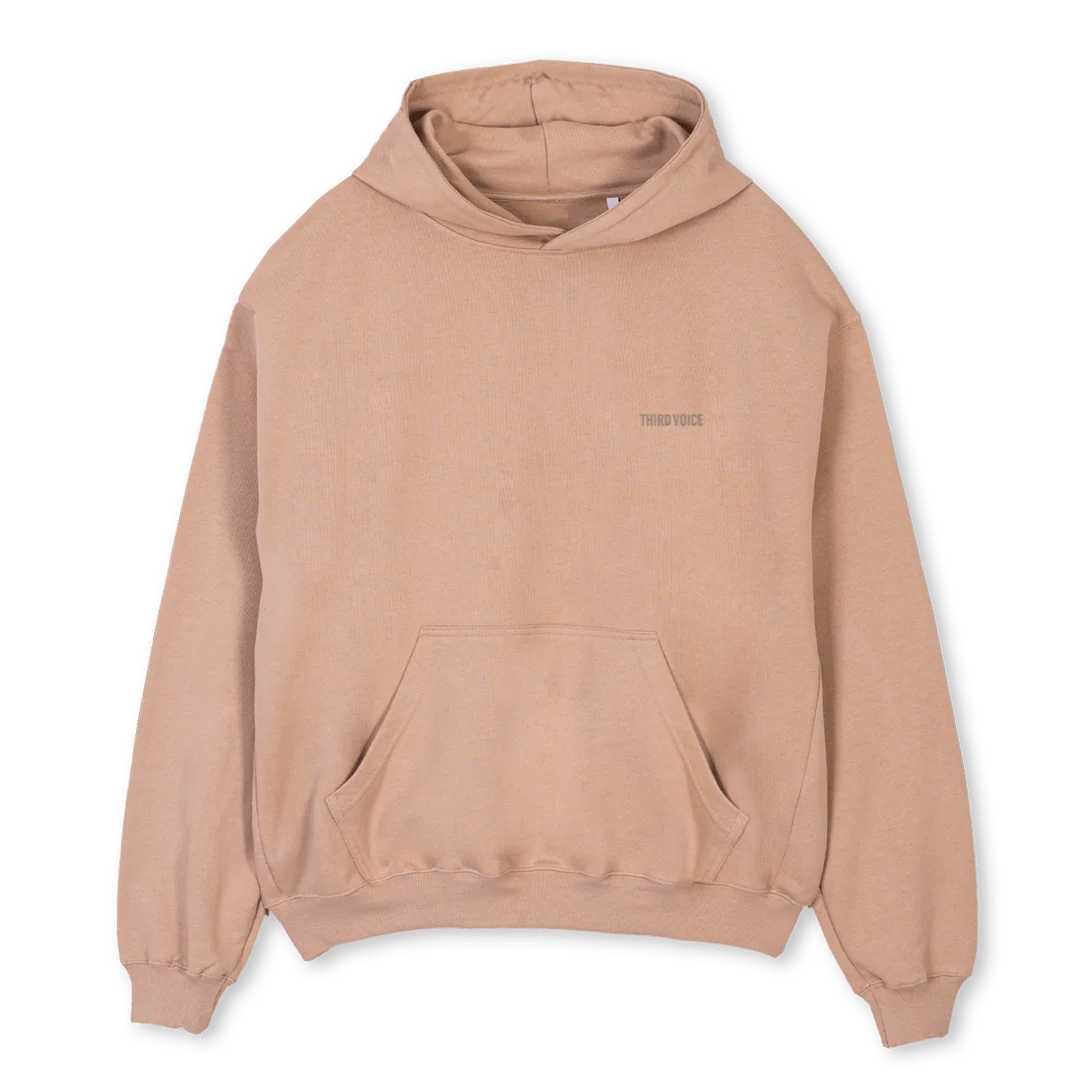 THIRDVOICEDROPTWO_H Croissant Oversized Hoodie.