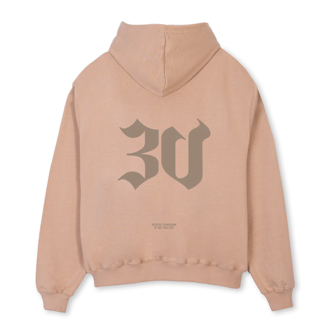 THIRDVOICEDROPTWO_H Croissant Oversized Hoodie. - Image 2