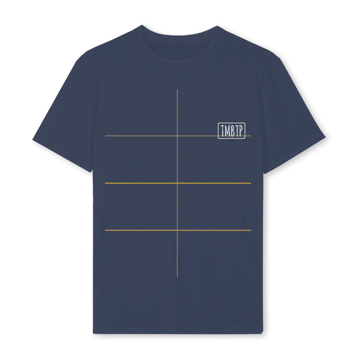 THISMUSTBETHE Navy Blue Regular Tee.