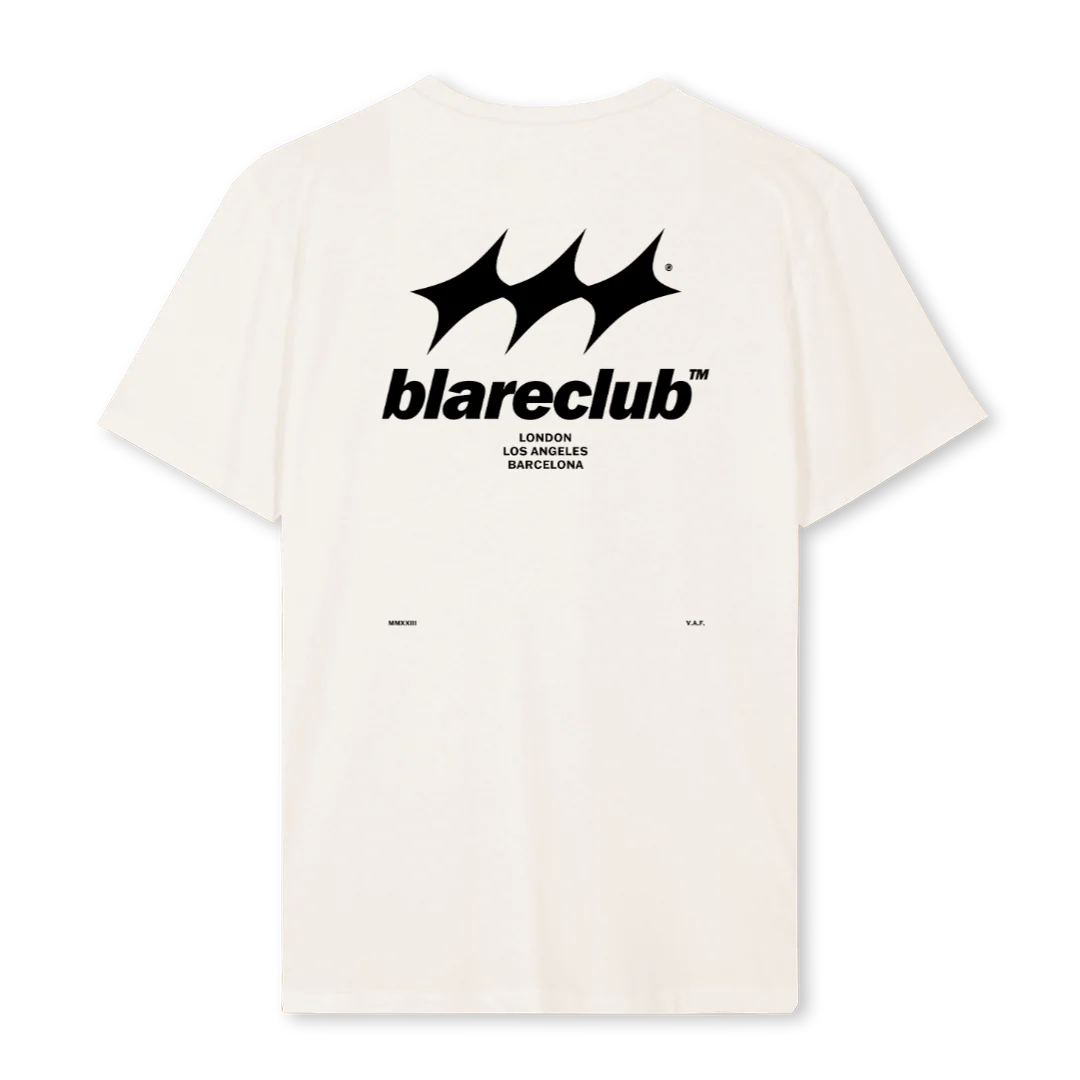 THREESTARLOCATION Vintage White Regular Tee. - Image 2