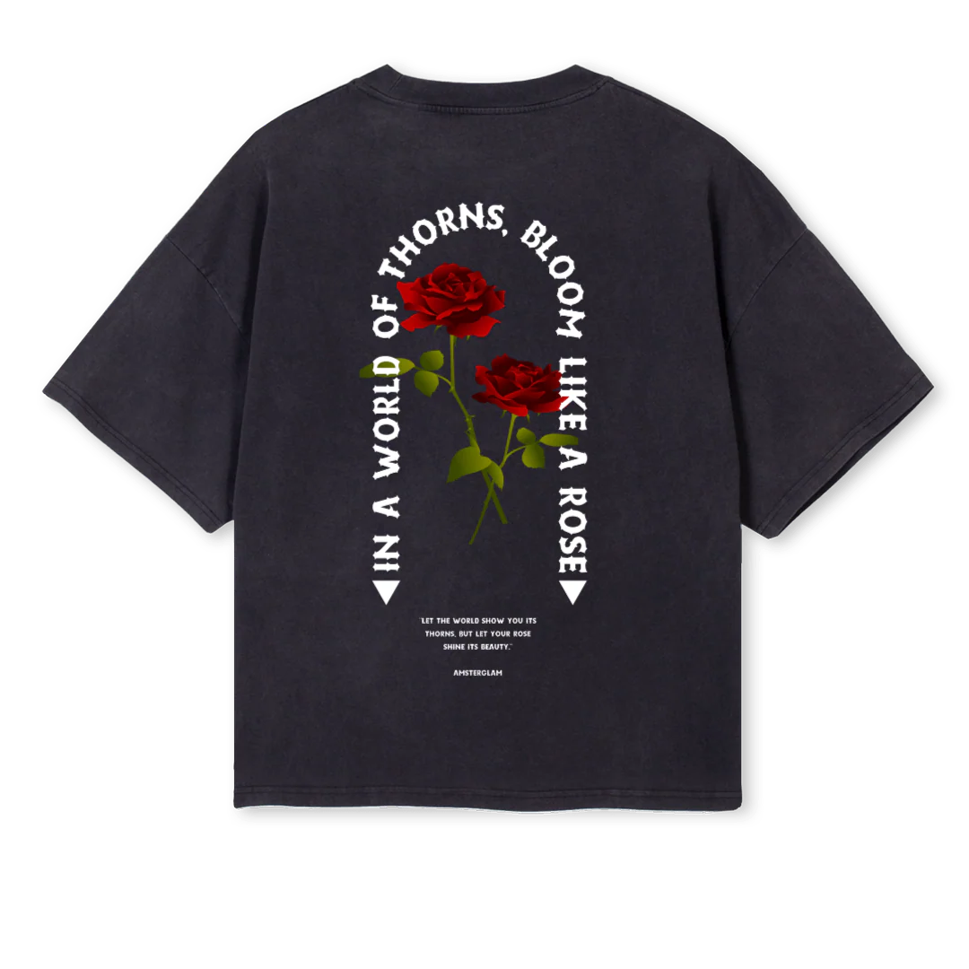 THRONES Vintage Black Oversized Boxy Tee. - Image 2
