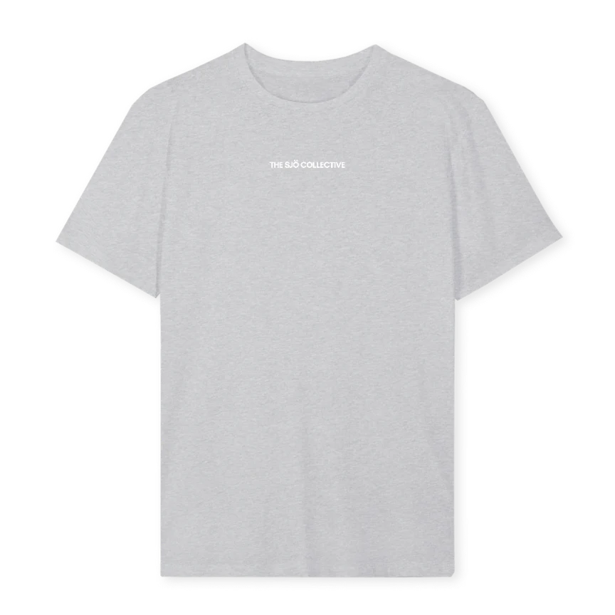 TIAGO Light Grey Marl Regular Tee.