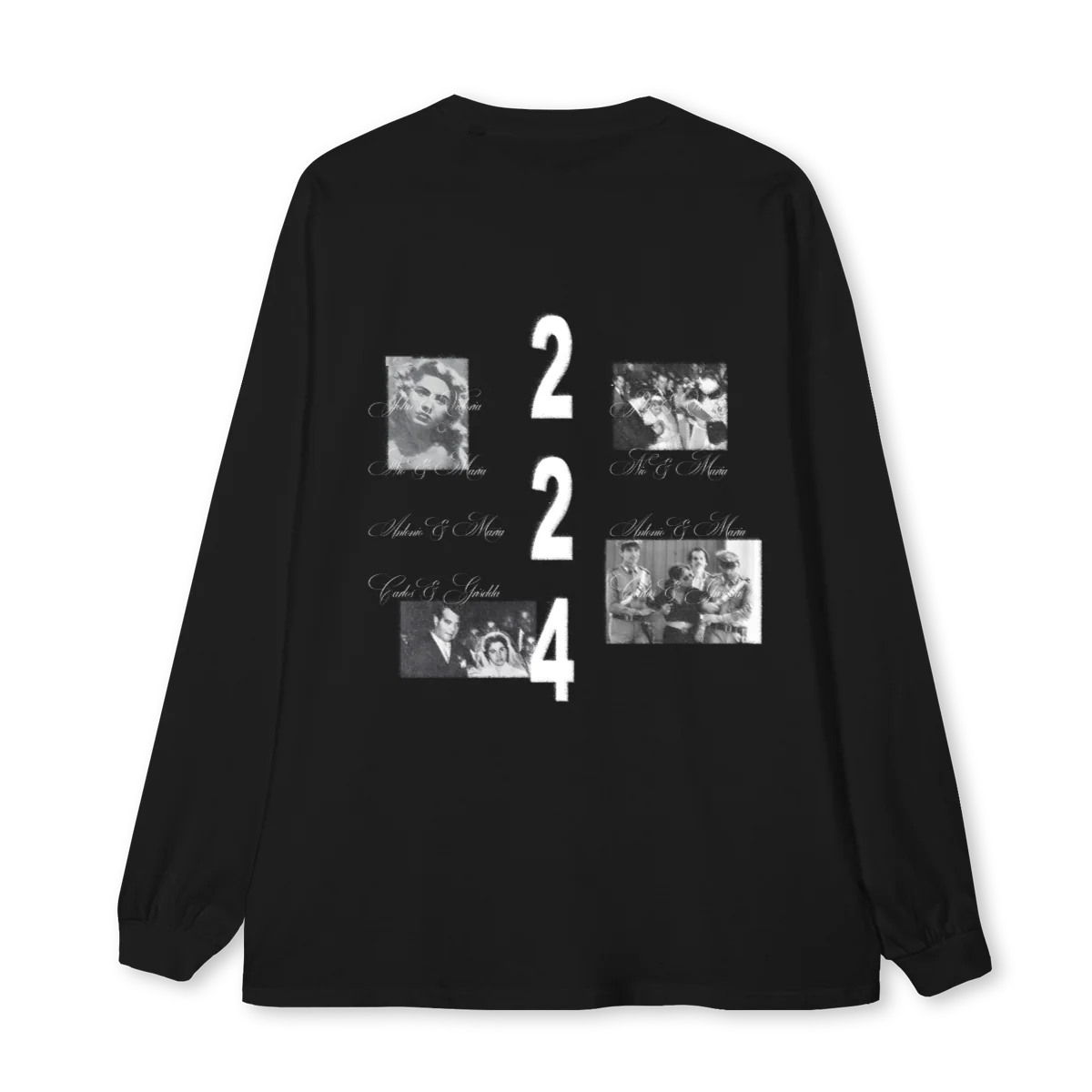 TILDEATHBLACK Black Oversized LS Tee. - Image 2