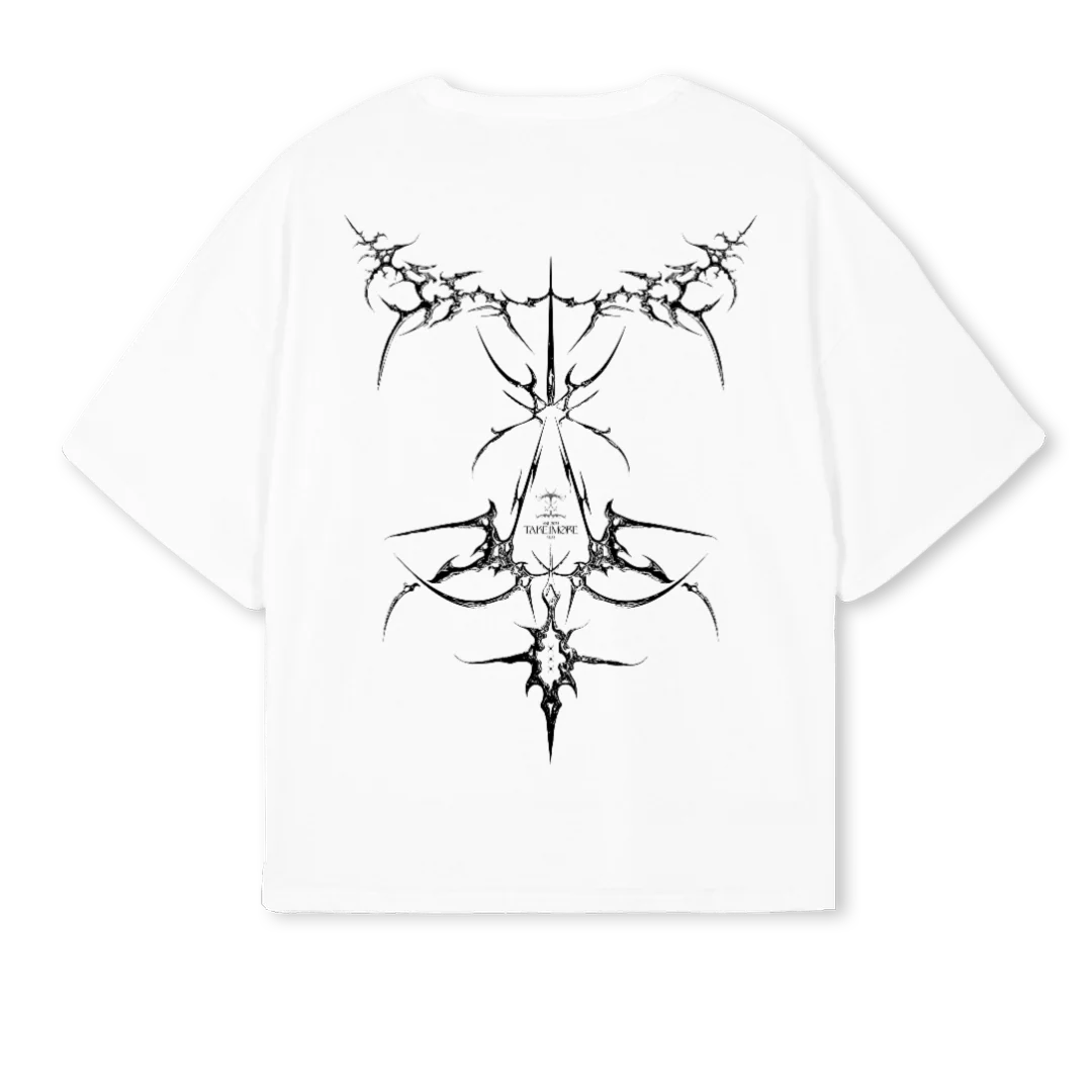 TIMOWHITE White Oversized Boxy Tee. - Image 2