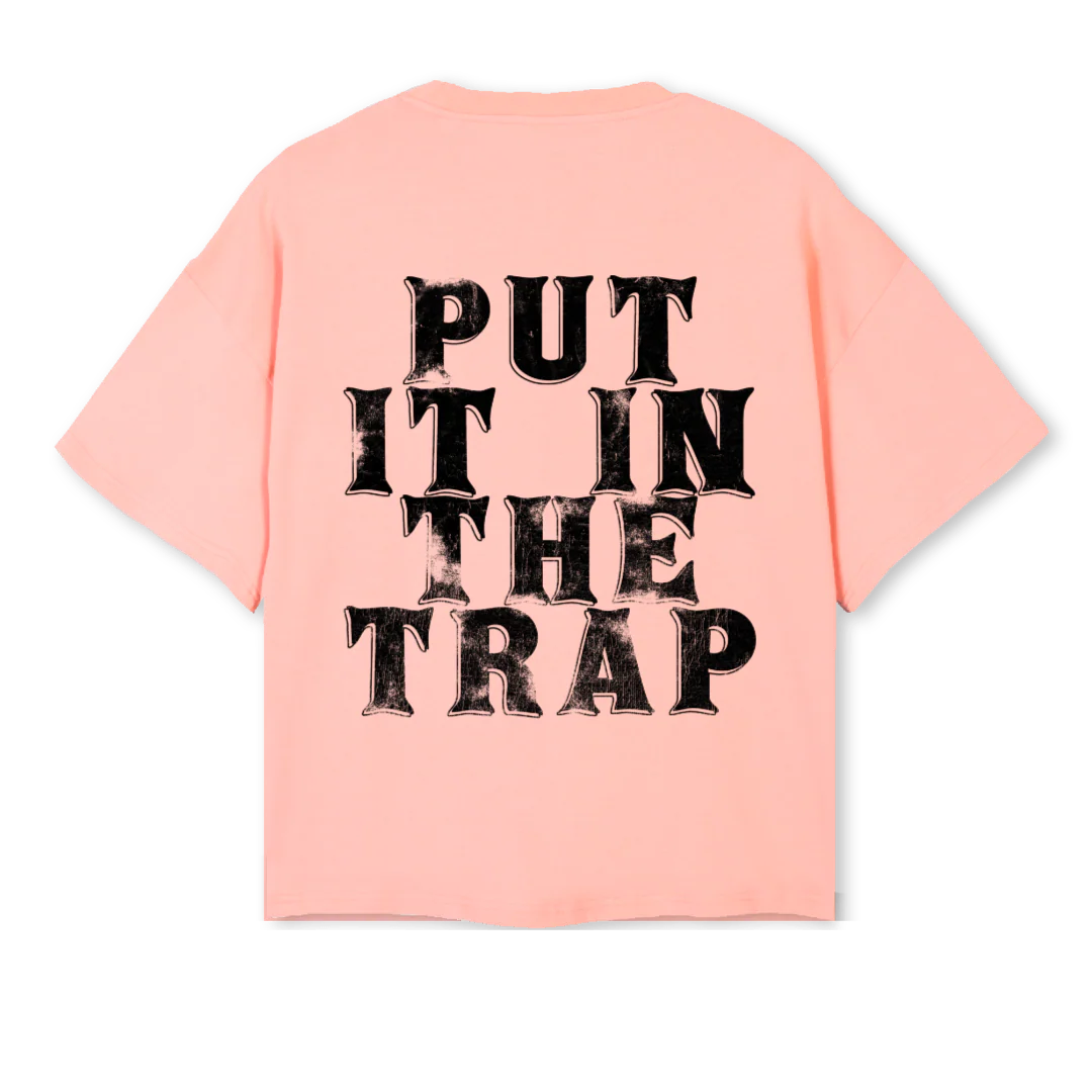 TISH Pink Clay Oversized Boxy Tee. - Image 2