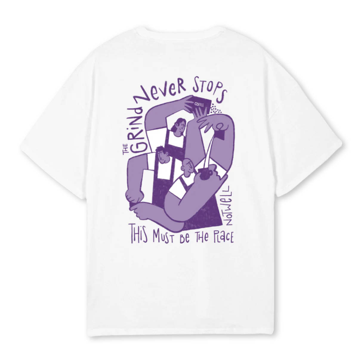 TMBTPNW White Oversized Tee. - Image 2