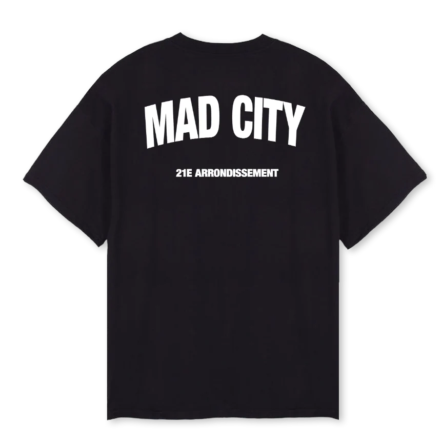 TNOIR Black Oversized Tee. - Image 2