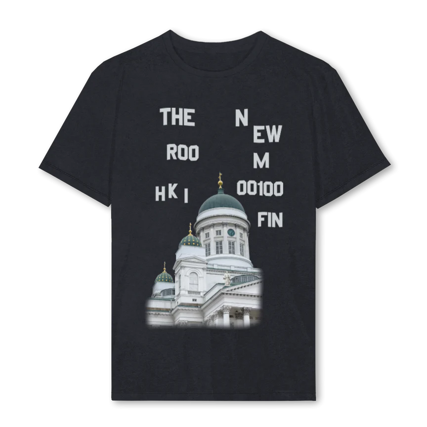 TNRCHURCH Vintage Black Regular Tee.