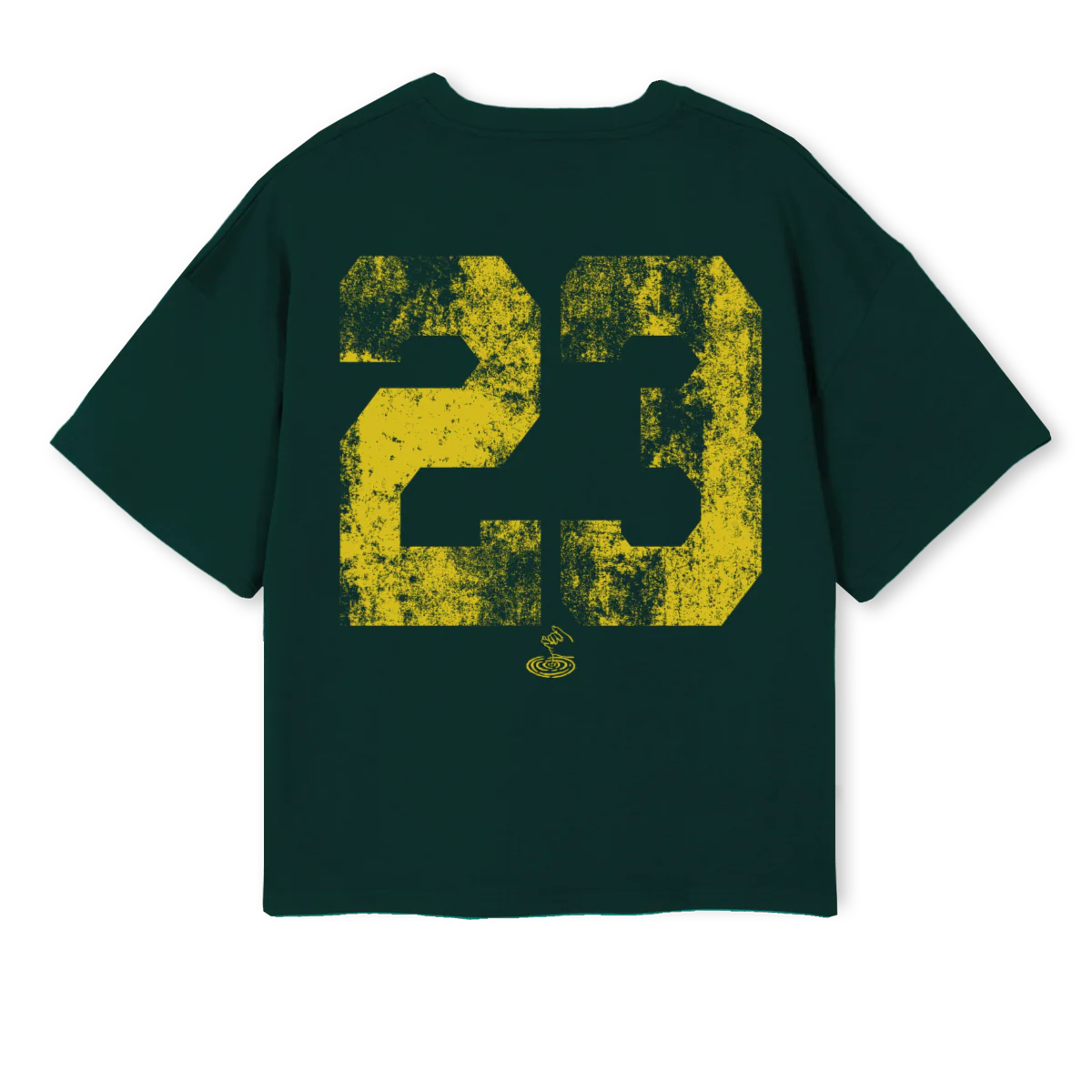 TNTYTHREEGREENYELLOW Wild Green Oversized Boxy Tee. - Image 2