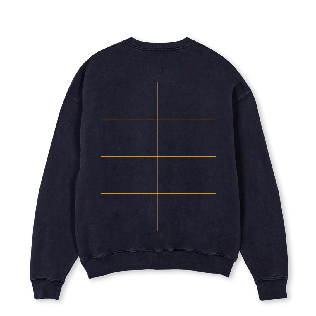 TOO COLD SWEATSHIRT Vintage Black Oversized Crewneck Sweater. - Image 2