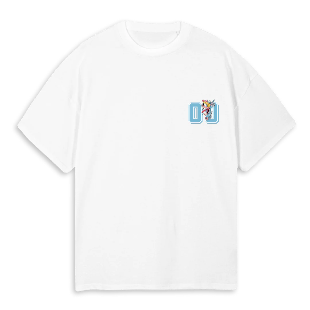 TOON TSH White Oversized Tee.