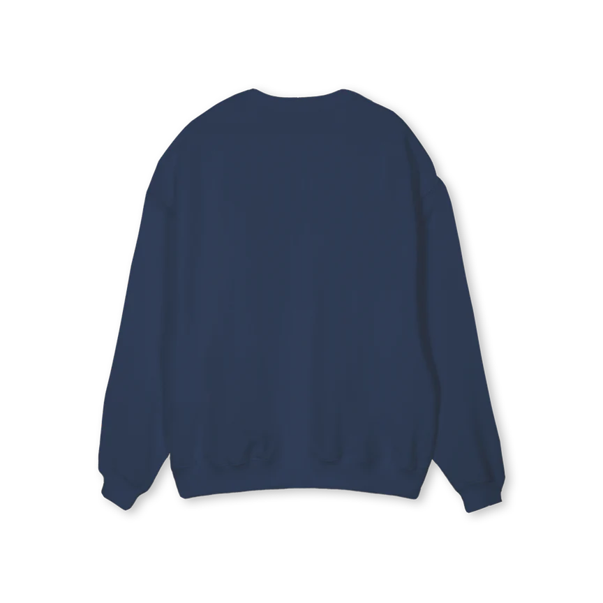 TORMEK OFFWHITE Navy Blue Regular Crewneck Sweater. - Image 2