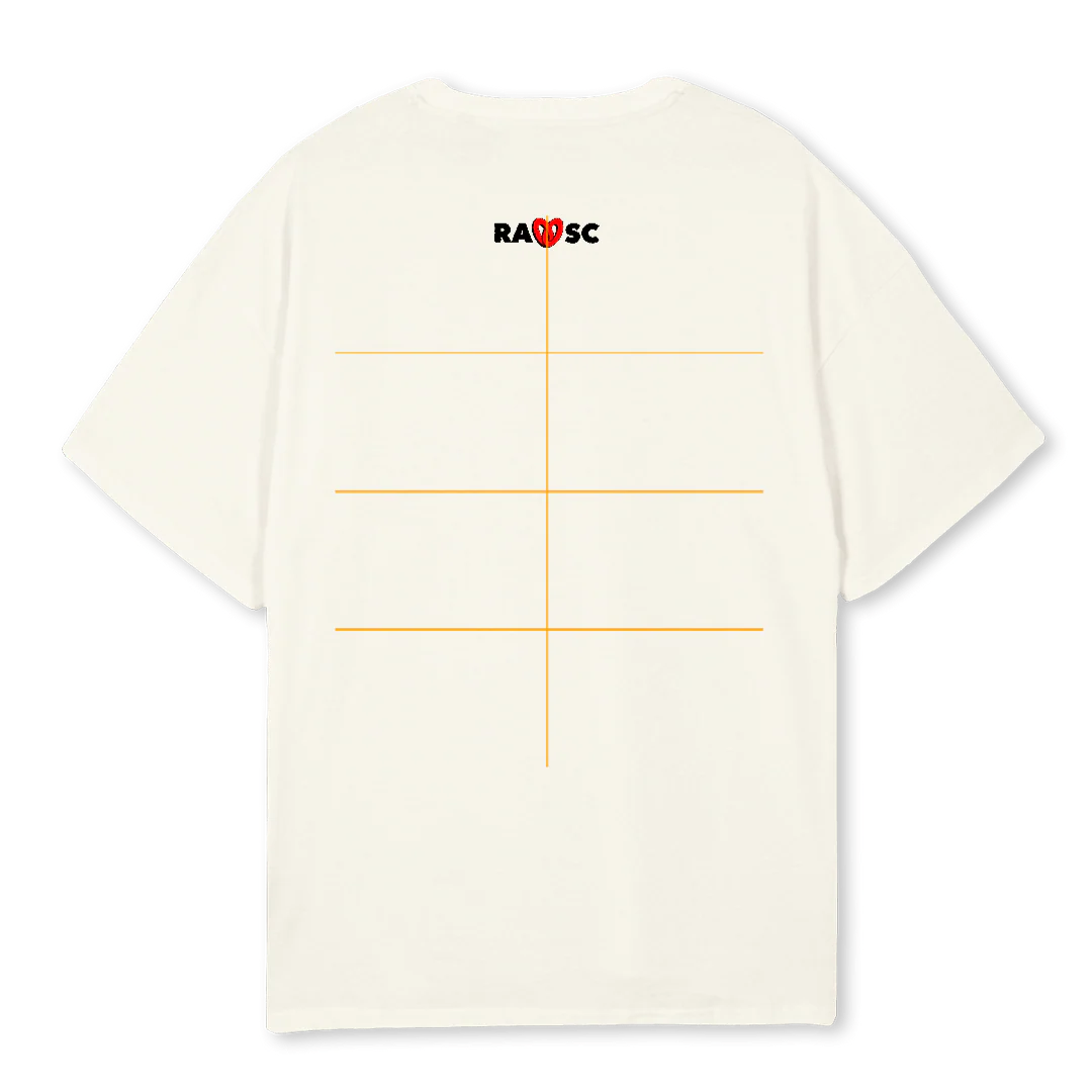 TOSIV Cream Oversized Tee. - Image 2