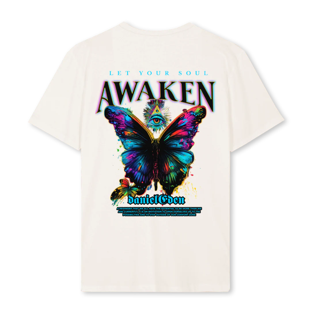 TRACK_1 Vintage White Regular Tee. - Image 2