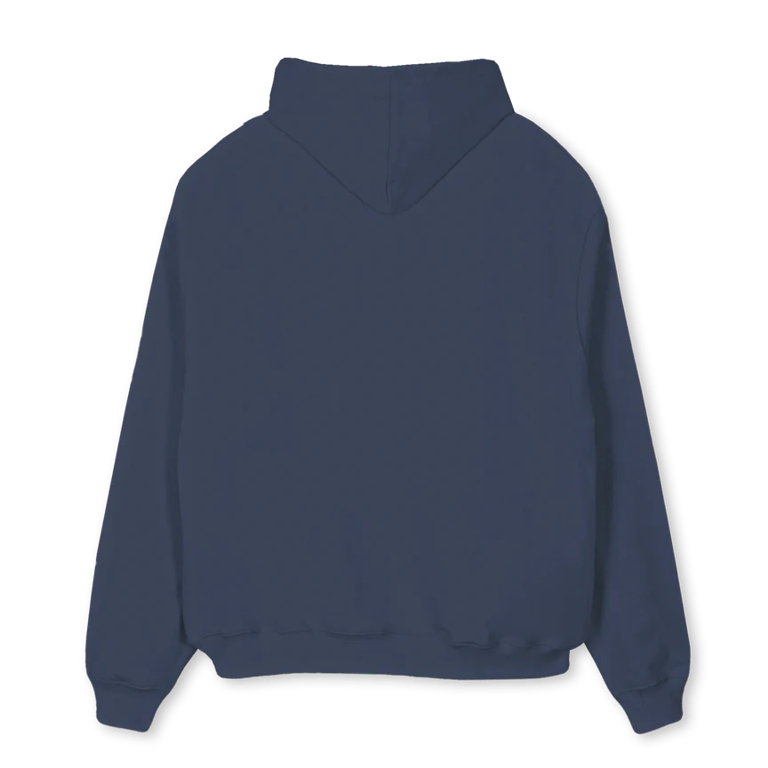 TRACKSUITC_TOP Navy Blue Oversized Hoodie. - Image 2