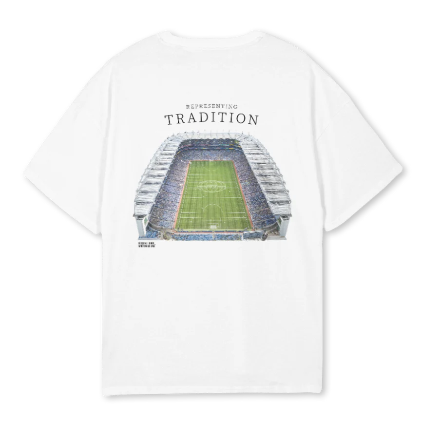 TRADITION White Oversized Tee. - Image 2