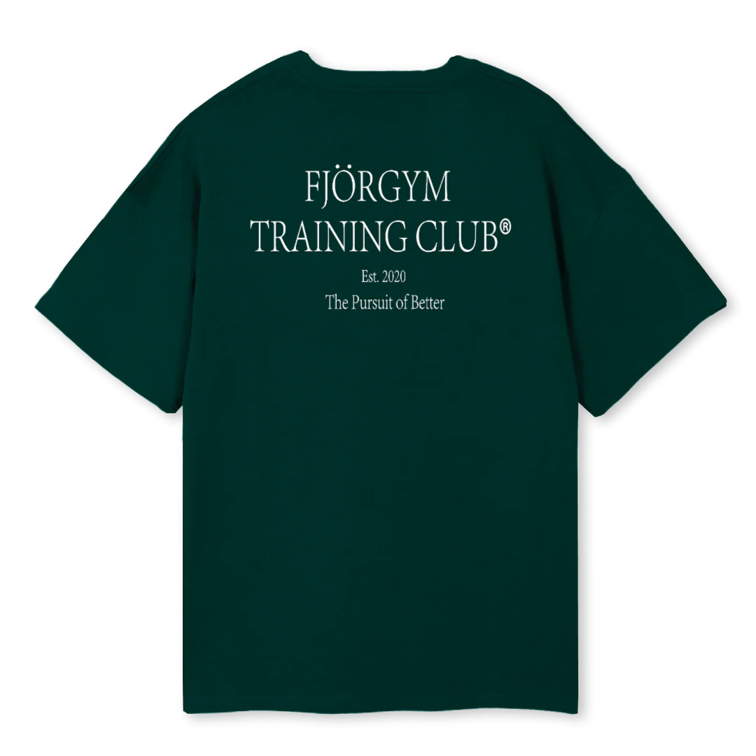 TRAINING CLUB II Wild Green Oversized Tee. - Image 2
