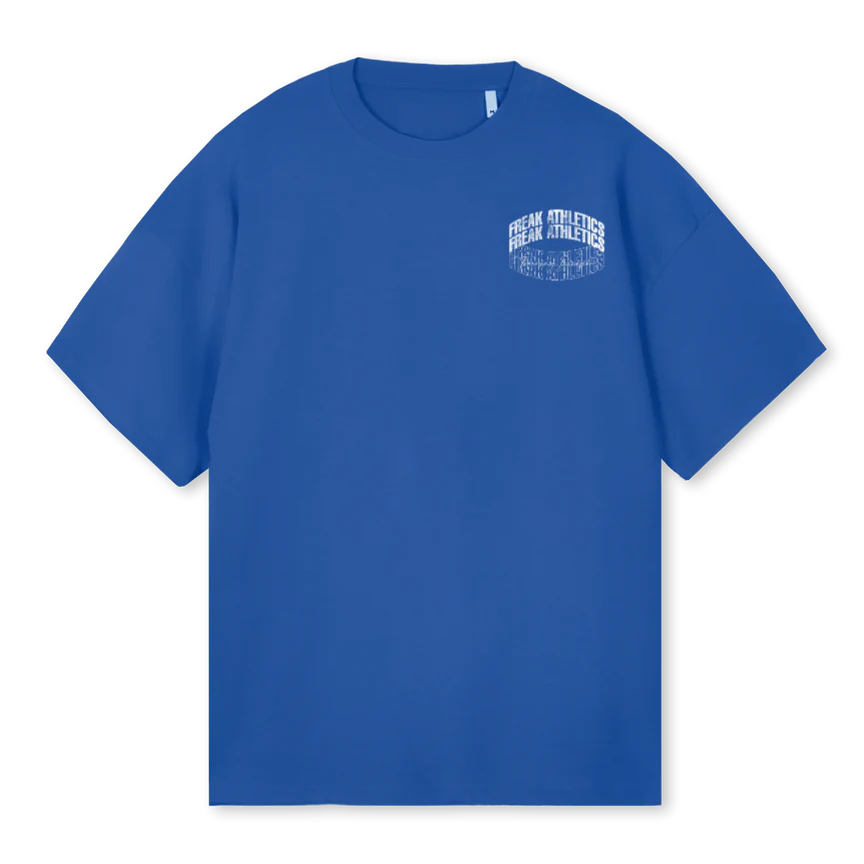 TRAINING_1 Cobalt Blue Oversized Tee.